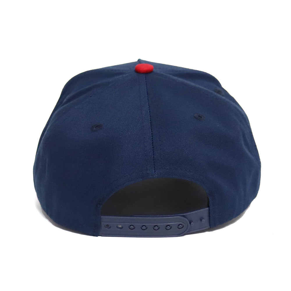 KtoA Summer Baseball Hat in Blue and Red with Inaugural Season SidePatch